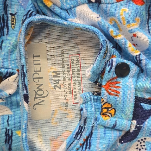 🐳 MON PETIT Ocean Jammies - Picture 6 of 6
